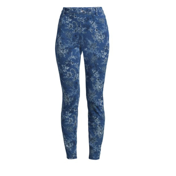 Time and Tru Women's High Rise Jeggings NWT Size Medium (8-10) - Picture 5 of 7